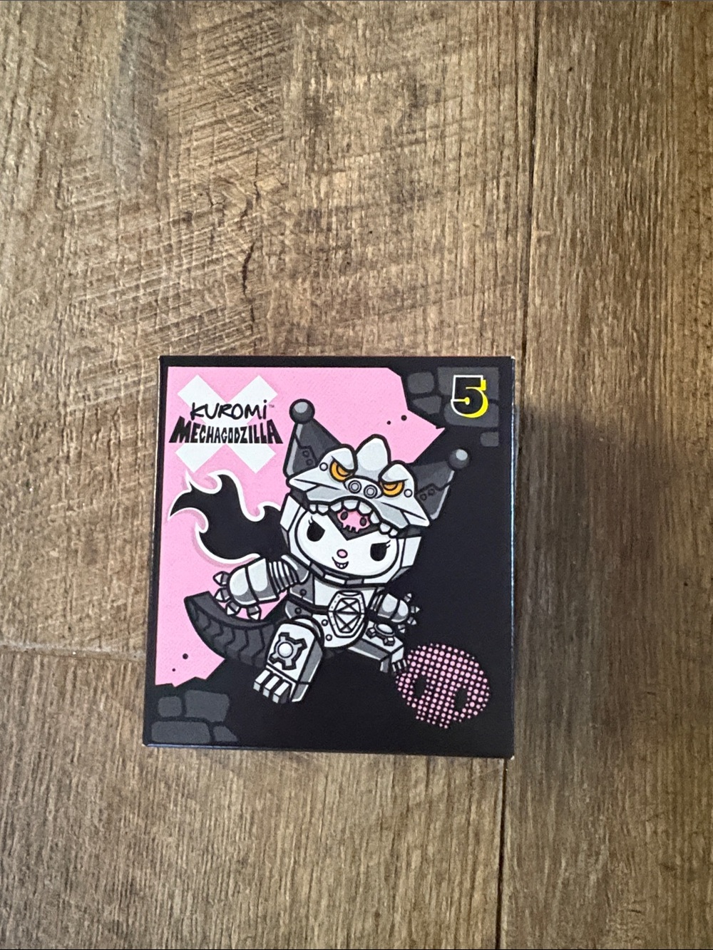 Kuromi MechaGodzilla Collectible Figure - Pink